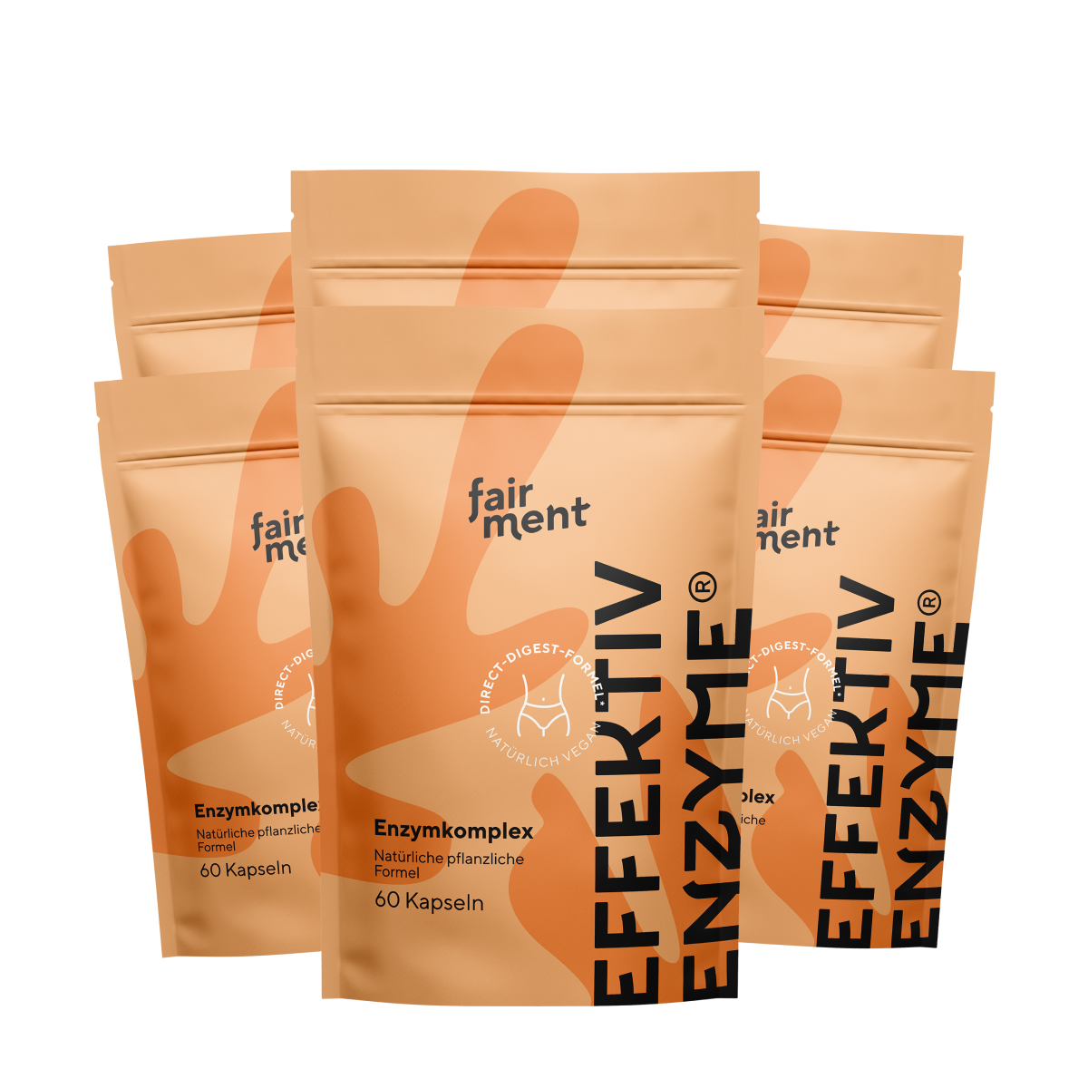 EffektivEnzyme® - Complesso di Enzimi Premium (60 capsule per confezione)