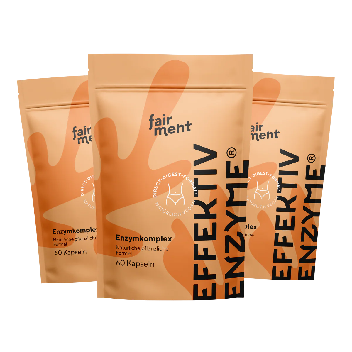 EffektivEnzyme® - Complesso di Enzimi Premium (60 capsule per confezione)